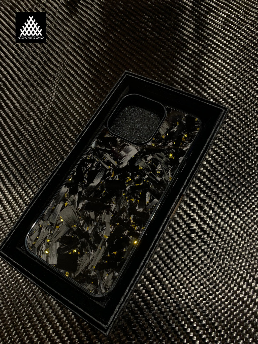 Forged Gold Carbon Case