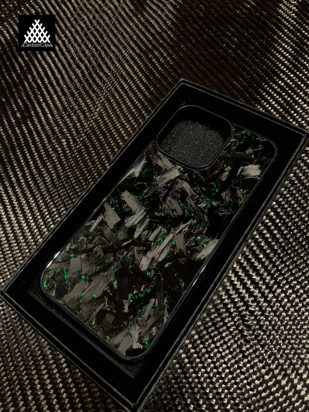 Forged Green Carbon Case
