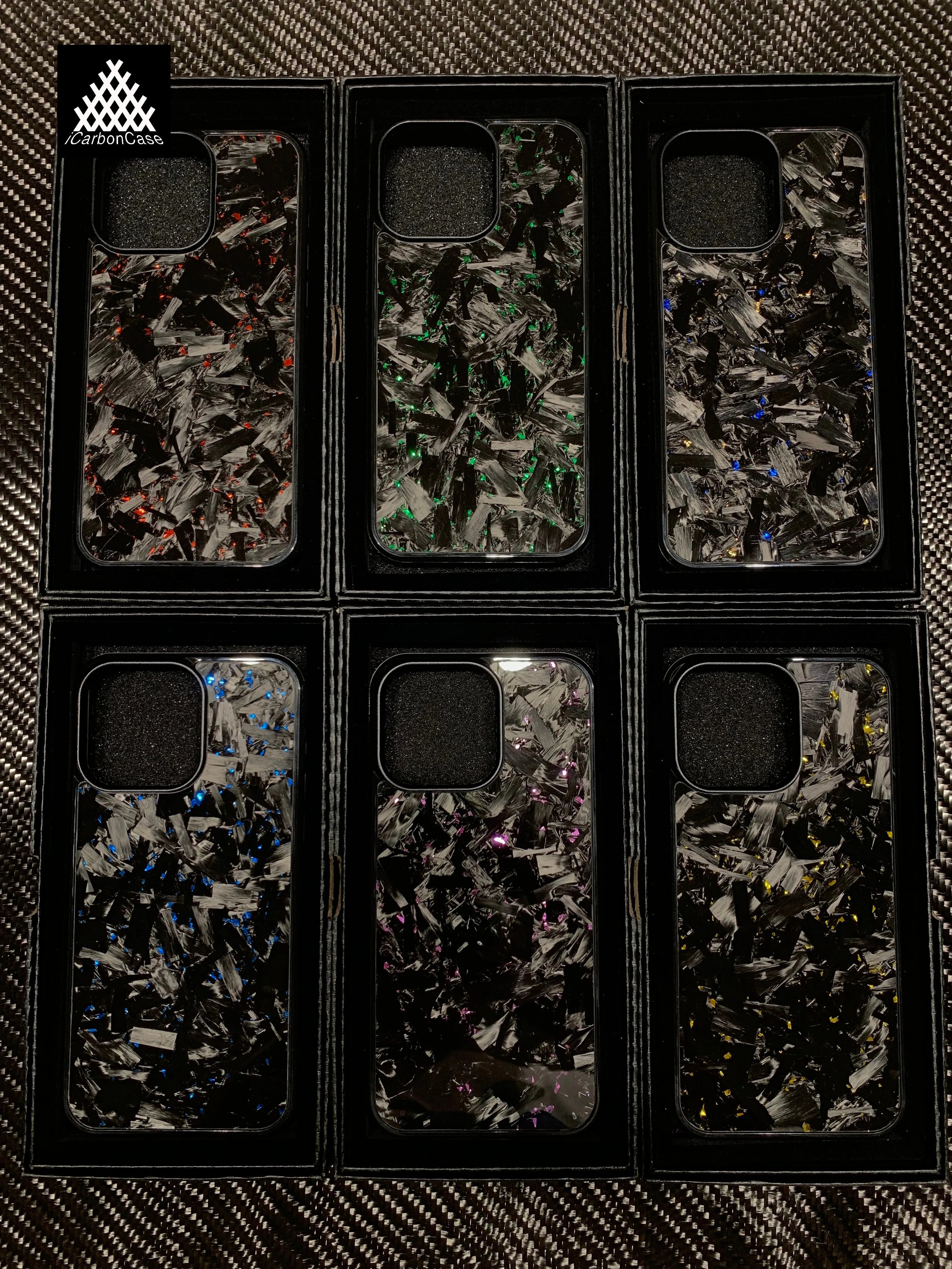 Forged Blue Carbon Case