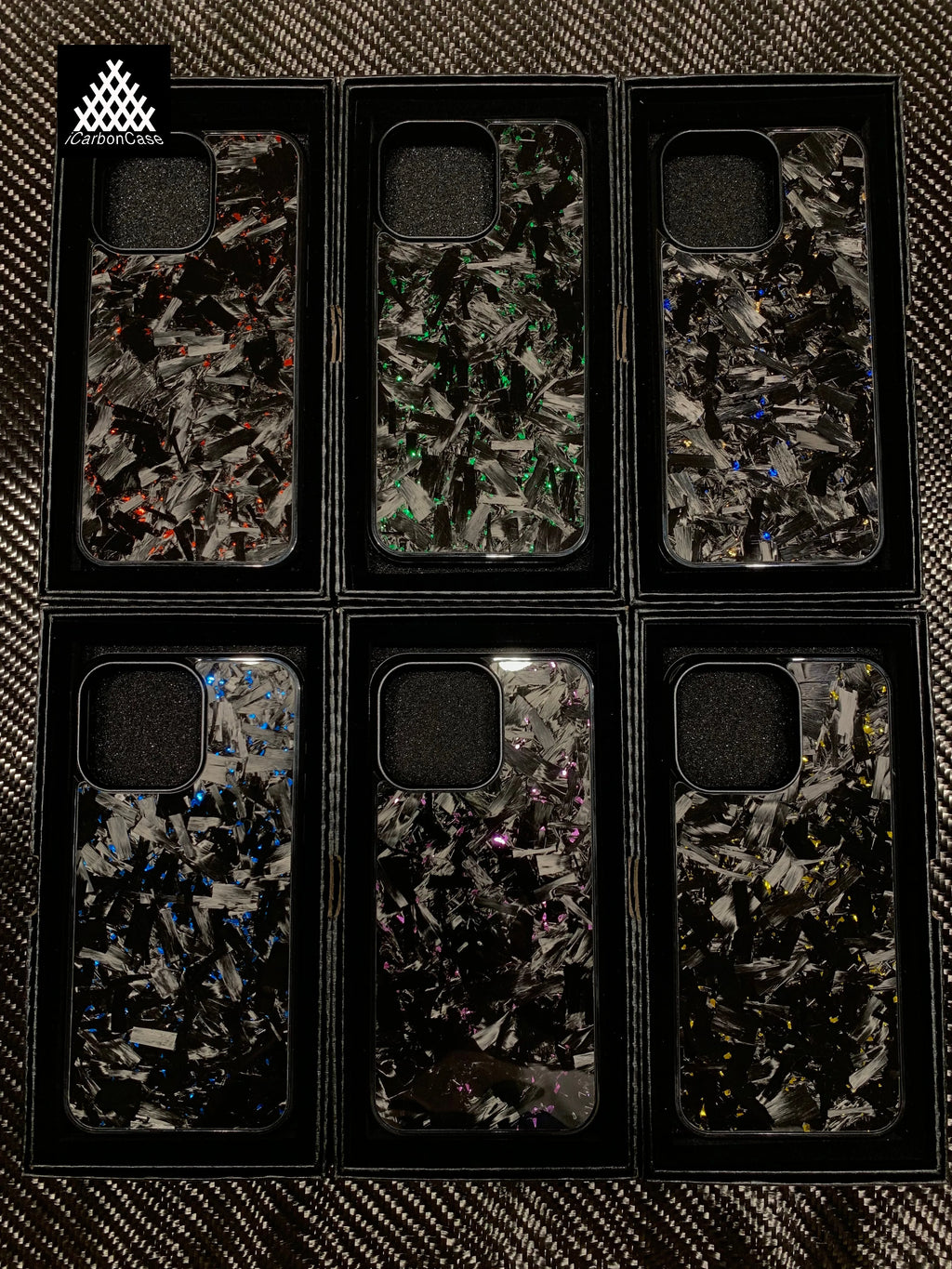 Forged Green Carbon Case